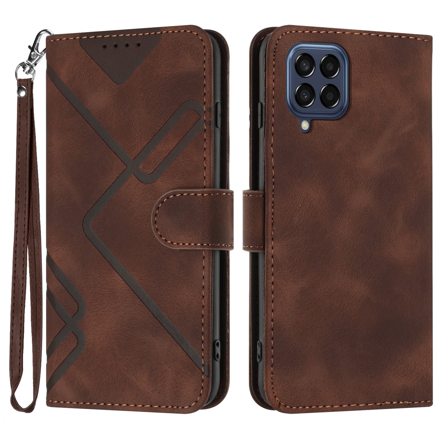 YX0040 For Samsung Galaxy M53 5G TPU PU Leather Cover Imprinted Pattern Wallet Phone Stand Case YX0040 For Samsung Galaxy M53 5G TPU PU Leather Cover Imprinted Pattern Wallet Phone Stand Case
